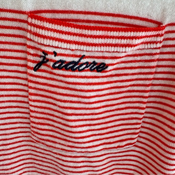 Banana Republic Merino Wool Striped J’adore Sweater Large - Picture 2 of 5